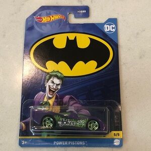 Mattel Hot Wheels Joker Power Pistons Car - Purple and Green